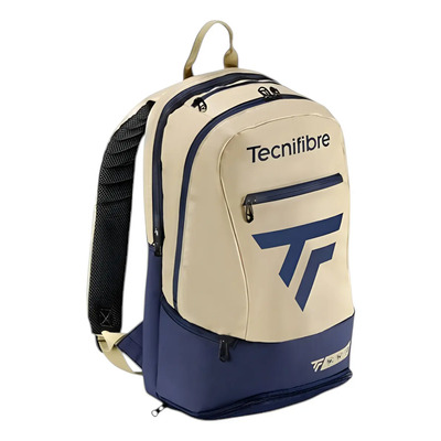 Mochila Tecnifibre Beige para Raquetas de Tenis y Squash 3 Compartimientos | Meses sin interés
