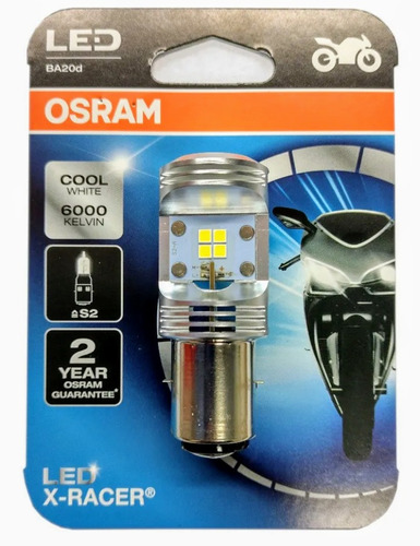 Lampara Led Osram Kymco Agility 125 Baja Y Alta Blanco F