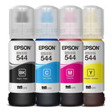 Pack Tinta Epson 544 Original Juego Completo Envio Gratis