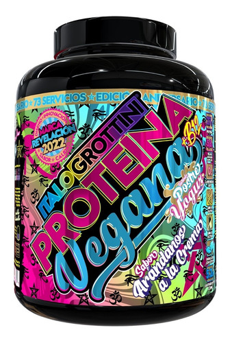 Proteina Vegana 5.2lb Arandanos A La Crema Italo Grottini