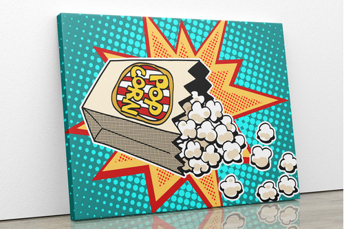 Cuadro En Lienzo Tayrona Store Comic Pop Art 001 40x30cm