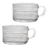 Tazas De Café Y Té Amacku Vintage, Tazas De Vidrio, 14 Onzas