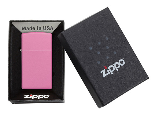 Encendedor Zippo Slim Rosa 1638