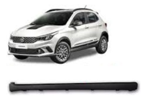 Moldura Friso Lateral Fiat Argo Trekking 2017 A 2021 Esquerd