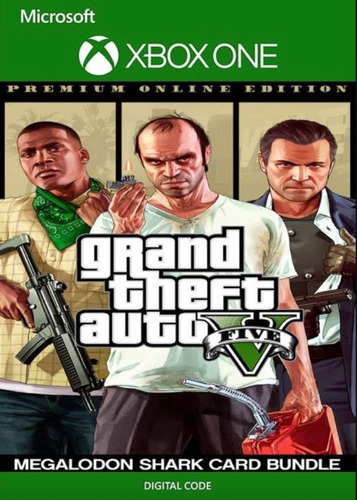 Grand Theft Auto V: Premium Online Edition & Whale Sharkcard