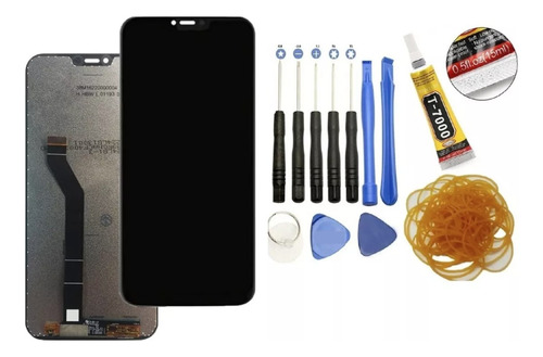 Tela Display Moto G7 Power Xt1955 -1 Frontal + Kit Reparo