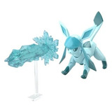 Glaceon Figura Pokemon Shodo Bandai Original Colección Caja