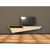 Mueble Tv Modular Laqueado Minimalista Moderno Kooper