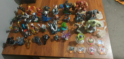 Lote De Figuras Skylander Y Disney Infinity