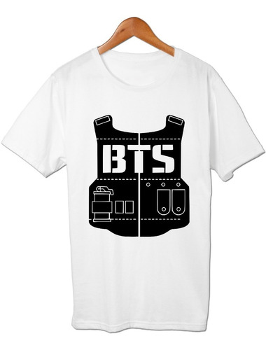 Bts Logo Chaleco Remera Friki Tu Eres