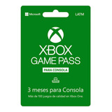 Xbox Game Pass 3 Meses - Para Cuentas Argentinas