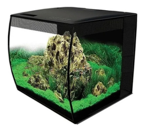 Pecera Con Luz Led Rgb + Filtro Fluval Flex 57 Lts Premium