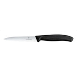 Cuchillo Cocina Victorinox Negro 6.7733 Hoja Dentada 10cm