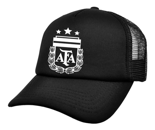 Gorra Trucker Premium Afa Seleccion Argentina Futbol Escudo2