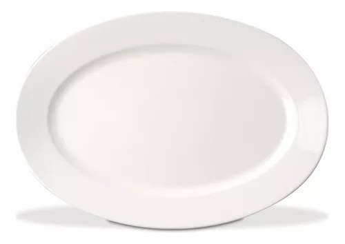 Fuente Plato Oval 26 Cm Rak Porcelain Premium Banquet M