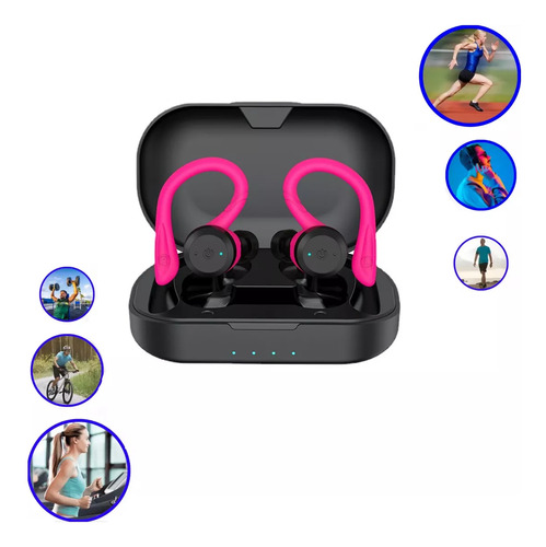 Auriculares Deportivos Inalámbricos Bluetooth, Resistentes A