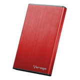 Enclosure Vorago Hdd 2.5 Usb 2.0 Sata Rojo Hdd-102-rd