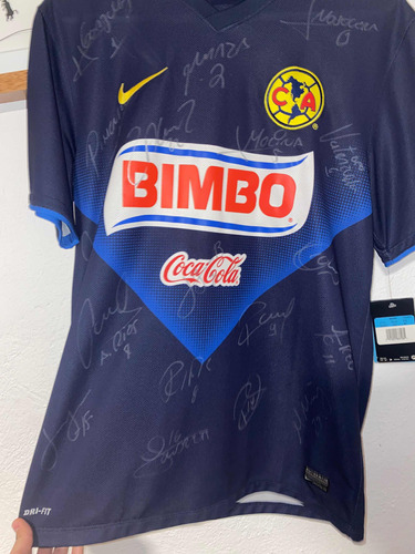 América Playera 2014 (campeones) Autografiada $tratar