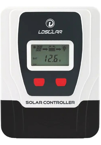 Regulador De Carga Solar 20a 12v 24v Display Usb Pwm Panel