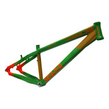 Quadro 26 Vikingx Tuff X-35 Freeride Verde/laranja 13,5