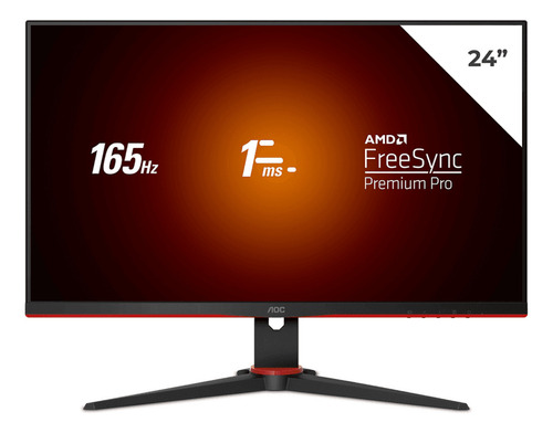 Monitor Aoc 24  Gamer Viper 165hz 1ms Freesync 24g2se