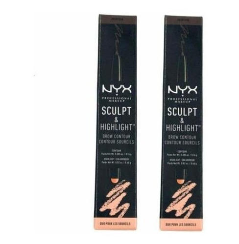 Nyx Sculpt & Highlight Brow Contour Lápiz Para Cejas