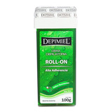 Depimiel Cera Depilatoria Roll On Descartable Aloe Vera 100g