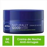 Crema Facial Nivea Naturally Good Antiedad Noche 50ml