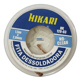 5 Fita Malha Dessoldadora Hikari Hk 120 - 03  2.0mm X 1.5 M