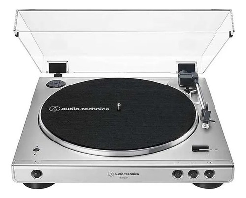 Toca Discos Audio-technica At-lp60xbt-sv Bivolt