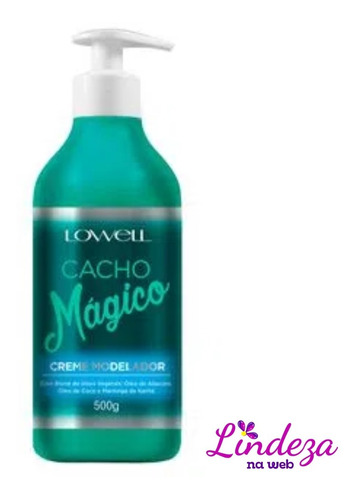 Lowell Cacho Magico Creme Modelador 500g Lançamento!