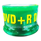 Dvd Logo Doble Capa Dual Layer 50gb 50unidades Envíogratisx2