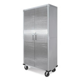 Gabinete De Almacenaje Vertical Acero Inoxidable Metal Em