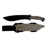 Kershaw Camp 10 - Machete Bronceado, Cuchillo De Hoja Fija,