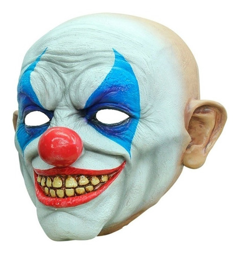 Mascara Payaso Sonrriente Clown Smile Fiesta Tematica Latex