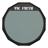 Practicador Para Bateria Vic Firth Pad 12 Ravicpad12 Color Negro Gris