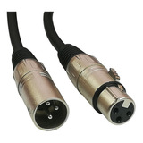 Cable Canon Xlr De Sonido De 3 Metros Maxlin