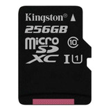Kingston Canvas Select 256gb Microsdhc Class 10 Microsd 
