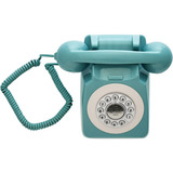 Teléfono De Escritorio Con Cable 80s Vintage Estilo Retro