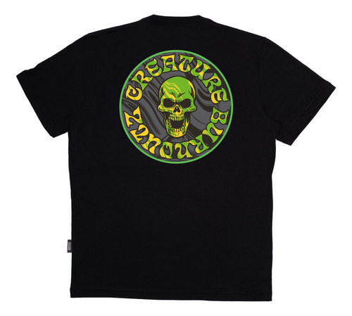 Camiseta De Skate Creature Original Algodão