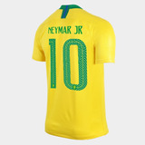Camisa Seleção Brasil 2018 Nº 10 Neymar Jr 