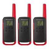 3 Radios Motorola Hasta 32km* Micro Usb T210tp 22ch Vox Scan