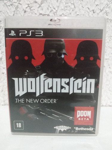 Jogo Wolfenstein The New Order Ps3 Midia Física R$79,90