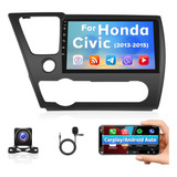 2013 - 15 Honda Civic Radio Android 11 Car Estéreo