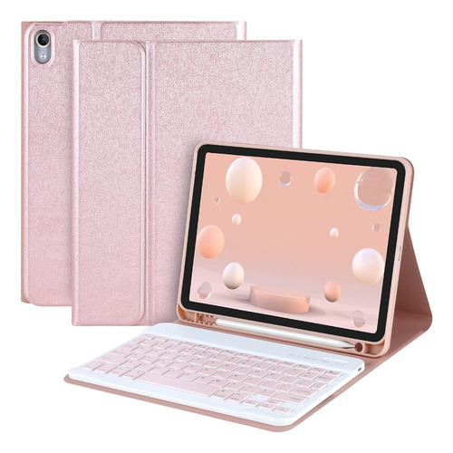 Funda Con Teclado Para iPad Air 5.a 4.a Generacion - Fund...