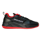 Zapatilla Padel Drop Shot Devil Negra/roja