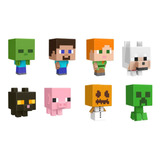 Minecraft Cabezas Minis Surtido De Figuras