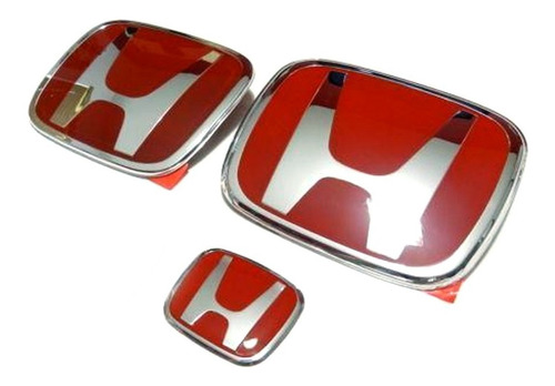 Emblemas Exteriores + Volante Honda Fit Accord Hrv City Crv