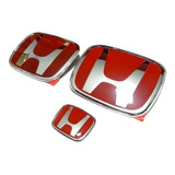 Emblemas Exteriores + Volante Honda Fit Accord Hrv City Crv