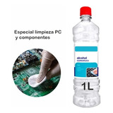 Alcohol Isopropilico De Alta Pureza 1 Litro Limpieza De Pc